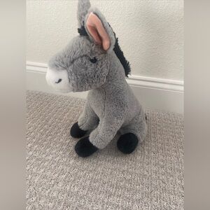 The Petting Zoo Donkey Stuffed Animal 12”
